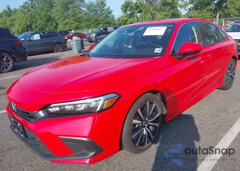 2024 Honda Civic Ex из США, поврежденный, VIN 2HGFE1F72RH324986